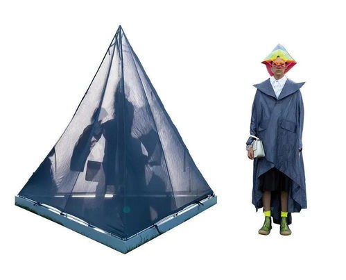 時尚與醫(yī)學(xué)的融合 森永邦彥的抗病毒紡織品帳篷衣